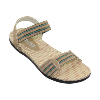 Sandal nữ Bita's SYN.62 (Cam đen + Đỏ kem + Xanh lá kem)
