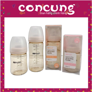 Bình sữa MOYUUM Hàn Quốc bản trơn CHÍNH HÃNG, tiện lợi cho bé 170-270ml