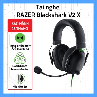 Tai nghe RAZER Blackshark V2 X 7.1 - hàng chính hãng bao hành 12 tháng