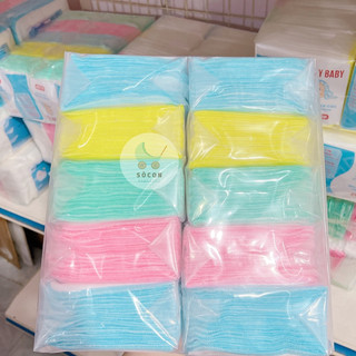 Khăn Sữa Cuốn Biên 4 Lớp( 10 cái )