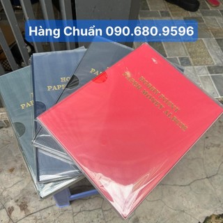 Album Đựng Tiền Cố Định 20 Trang 3 Ngăn Trong Suốt Đựng Được 60 Tờ, Chuẩn Hãng MINGT