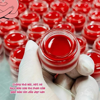 Ủ dưỡng môi LIPSHE Beauty lựu đỏ làm hồng mềm mịn môi, giúp môi hồng hào