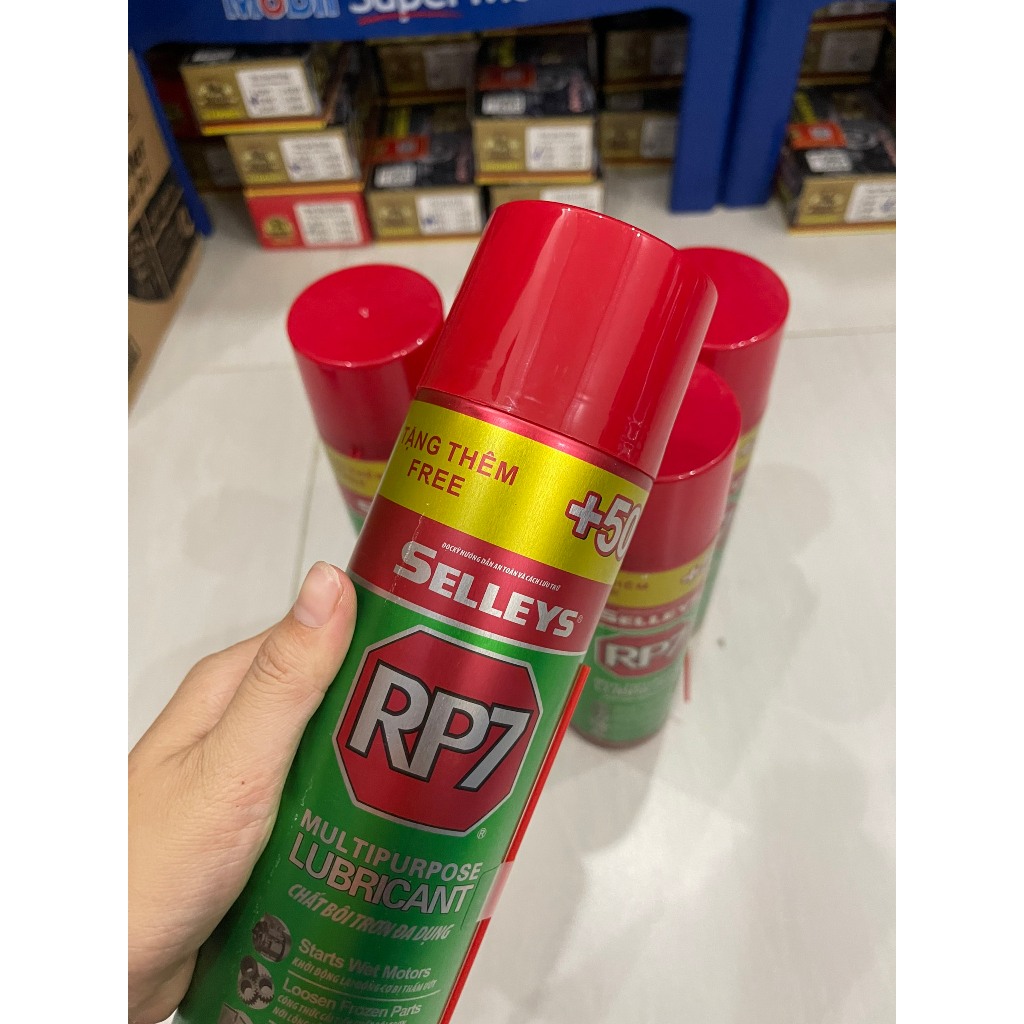 COMBO 5 CHAI XỊT CHỐNG RỈ SÉT RP7