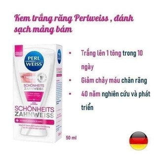 Kem đánh răng siêu trắng Perl Weiss [ Hàng Đức]