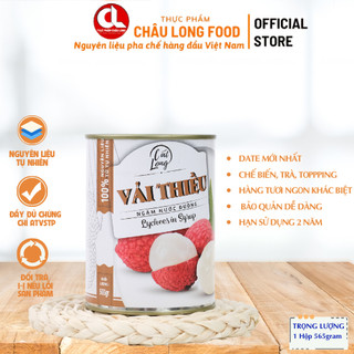 Vải Thiều Ngâm Nước Đường Lon 565 gram