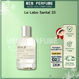 Nước hoa hương gỗ Le Labo Santal 33 Hương thơm gỗ tuyết tùng, hổ phách