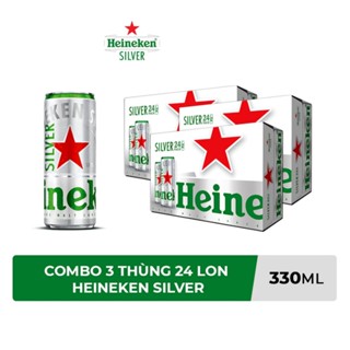 COMBO 3 THÙNG BIA HEINEKEN SILVER 330ML