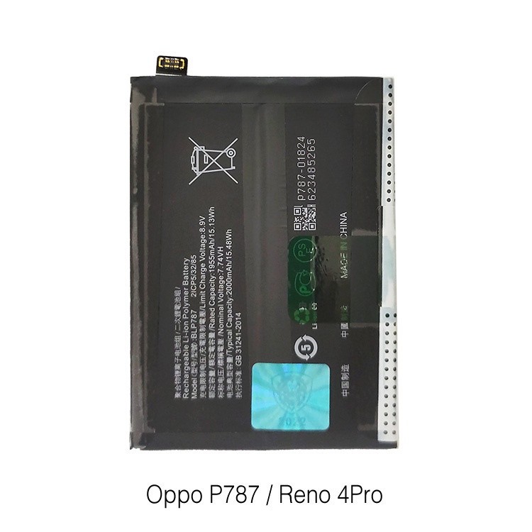 Pin Oppo Chính Hãng BLP787 Dùng Cho Oppo Reno 4 Pro