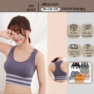 Áo bra, áo croptop Hàn siêu co giãn, áo gym nữ thời trang Hàn 999