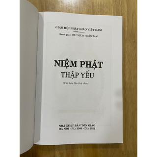 Sách - Niệm Phật Thập yếu ( bìa mềm)
