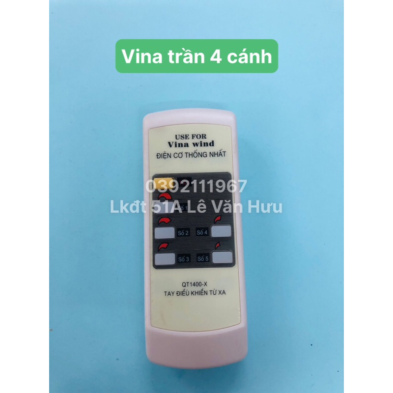 Khiển quạt Vinawind các loại