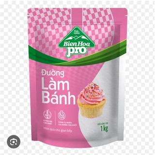 Đường xay, đường bột mịn làm bánh biên hòa 1kg