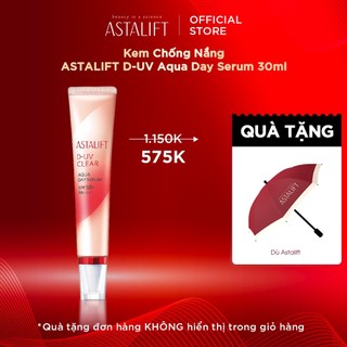 Kem Chống Nắng Bảo Vệ Da Và Dưỡng Ẩm Giúp Chống Lão Hoá ASTALIFT D-UV Aqua SPF50+ PA++++ 30ml