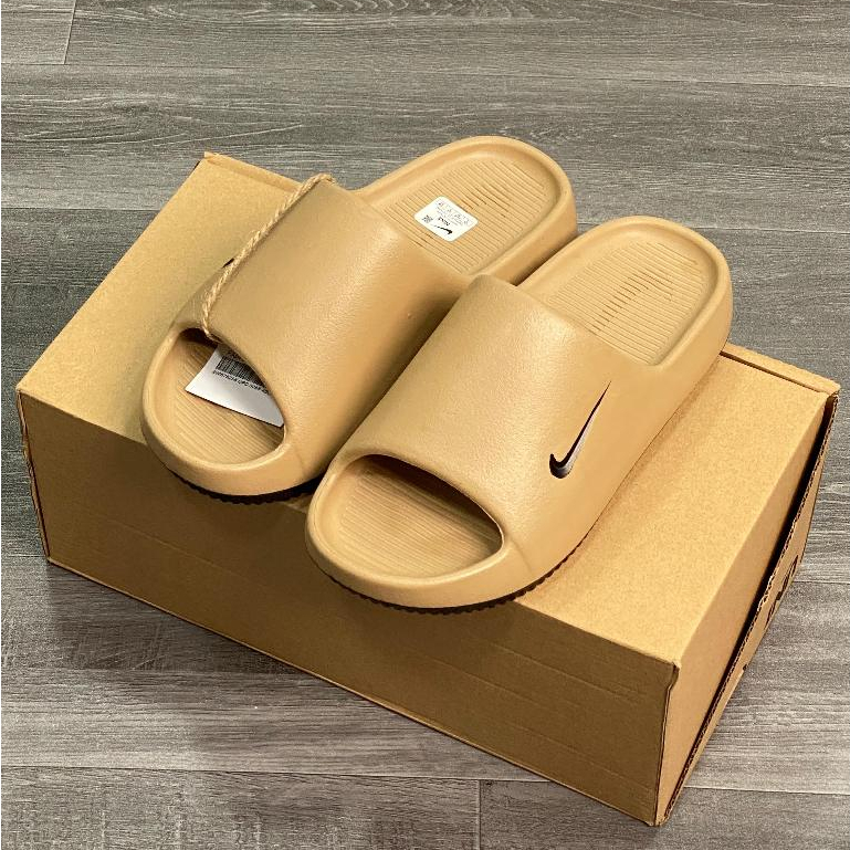 Dép bánh mì NK Calm Slide xăng đan Nam Nữ Bản Vân Nhám Mới Nhất 2023 ĐẾ SƠN 2 màu thời trang form chuẩn size có fullsize | BigBuy360 - bigbuy360.vn