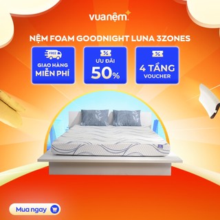 Đệm Foam Goodnight Luna 3zones 120*200*20 (cm)