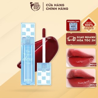  Son Tint Bóng Dạng Thạch, Lâu Trôi Cho Đôi Môi Ẩm Mịn Hàn Quốc Merzy The Watery Dew Tint 4g