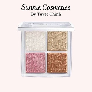 Bảng phấn bắt sáng 4 ô highlight dior backstage glow face 001 bill us