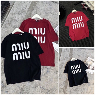 Áo phông miumiu bigsize , áo unisex mặc hè
