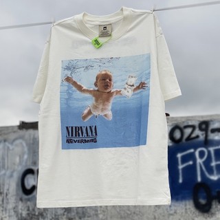 (Best quality) Áo Thun Nirvana Nevermind License T-Shirt
