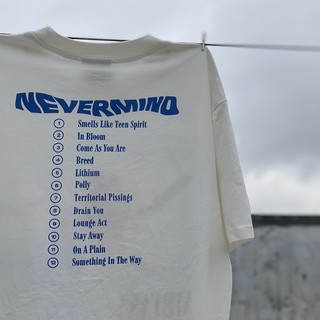 (Best quality) Áo Thun Nirvana Nevermind License T-Shirt