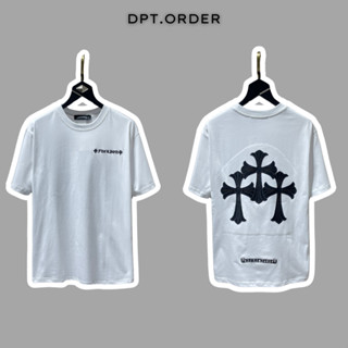 (High Quality) Áo Phông Chrome Heart Casual Logo Thêu T-Shirt