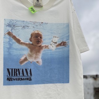 (Best quality) Áo Thun Nirvana Nevermind License T-Shirt