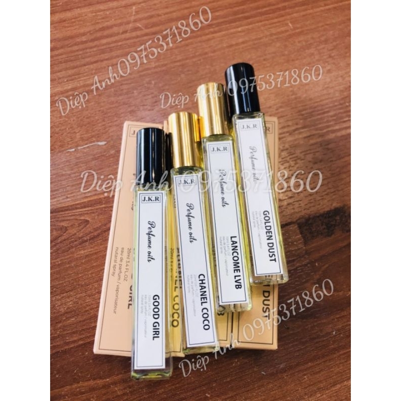 Combo 4 Chai Chiết Nước Hoa Pháp 20ml