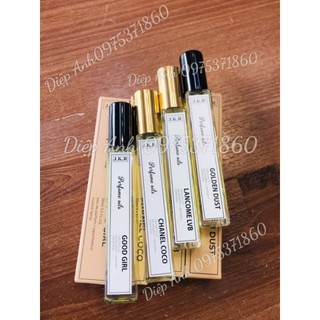 Combo 4 chai chiết nước hoa pháp 20ml