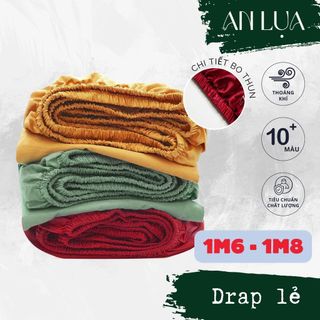 Ga giường An Lụa màu trơn, drap bo chun bọc đệm mát lạnh - Vải lụa phi satin