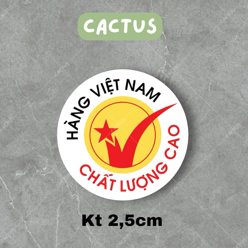 [ Sẵn ] Set 300 Tem Hàng Việt Nam Chất Lượng Cao, Tem Hàng Việt Nam