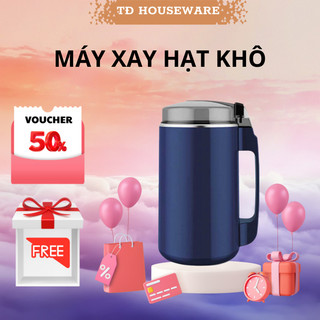 Máy Xay Hạt Khô, Máy Say Bột Khô Ngũ Cốc, Gia Vị, Máy Xay Cà Phê Công Suất 300W, 6 Lưỡi Dao Xay, Bảo Hành 12 Tháng