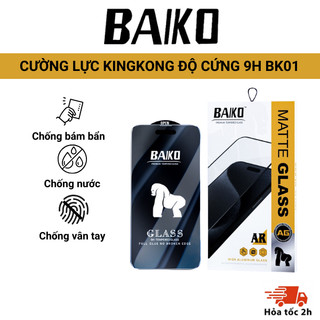  Cường Lực KINGKONG BAIKO chắn bụi loa 9H Siêu mềm mượt siêu bền  IP 15 14 13 12 11 Pro max X XS XSMAX
