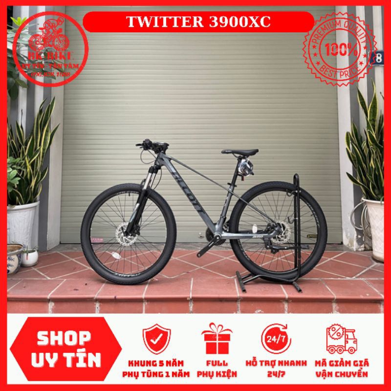 Xe Đạp Thể Thao Alcott Ah50 - Khung Nhôm Đúc, Phanh Dầu Shimano, Groupset Shimano 27 tốc độ