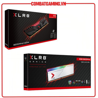 Ram máy tính pny xlr8 gaming epic-x rgb silver ddr4 8gb 16gb 3200mhz hàng chính hãng
