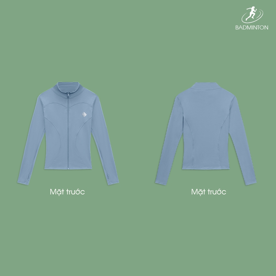 Áo Khoác Thể Thao Dài Tay Khóa Kéo Tập Gym Yoga Chống Nắng Ôm Body Nữ AK990 | BigBuy360 - bigbuy360.vn