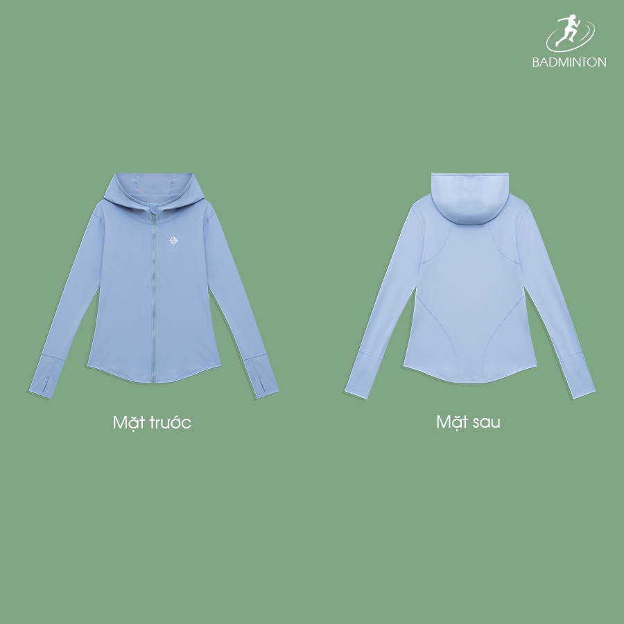 Áo Khoác Nữ Thể Thao Có Nón Dài Tay Khóa Kéo Tập Gym Yoga Chống Nắng Ôm Body AK992 | BigBuy360 - bigbuy360.vn