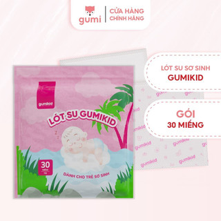 Lót Phân Su Sơ Sinh Gumi 30 Miếng An Toàn Tiện Lợi Cho Mẹ Và Bé