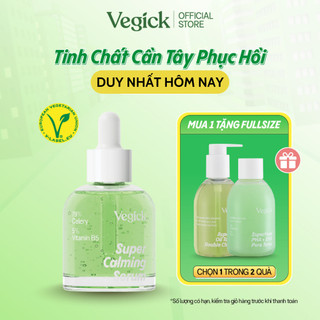 Tinh Chất Cần Tây Phục Hồi Vegick Super Calming Serum 30ml
