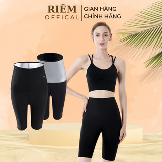 Quần Tập Gym Tan Mỡ Bụng Kích Thích Đổ Mồ Hôi Giảm Cân Nhanh Chóng mã 0407 RIEM