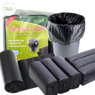Túi rác cuộn tự phân hủy tiện dụng thân thiện môi trường