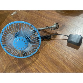 Quạt máy may mini có đế gắn nam châm lồng máy to 20cm