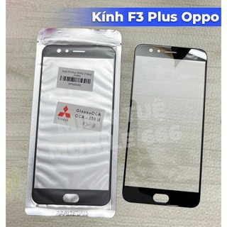 Kính ép oppo F3 Plus keo