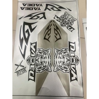  Tem hổ YADEA  dán xe điện Xmen Candy 3 lớp xịn 1 năm không bong 