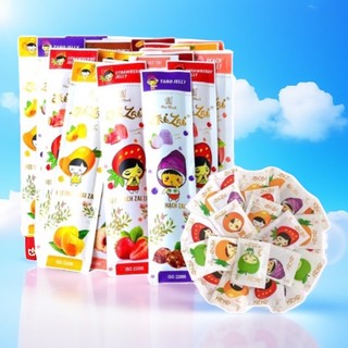 Combo 3 gói thạch zai zai loại thanh dài gói 320g