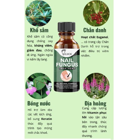 Tinh chất EEL HOE - EEL HOE giảm viêm nấm móng chân tay, khử mùi hôi, giúp móng mọc chắc khoẻ  - QUEENSHOP68