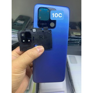 Lưng vỏ kèm kính camera zin redmi 10C