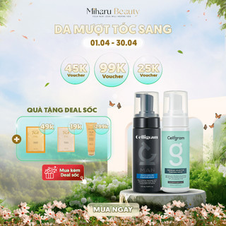 Bộ Đôi Dung Dịch Vệ Sinh Nam & Nữ Dịu Nhẹ Cho Da Nhạy Cảm Celligram