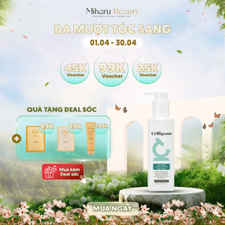 Dung dịch vệ sinh phụ nữ cao cấp sạch dịu êm, kháng khuẩn, cân bằng PH - Celligram Feminine PH Balancing Gel Wash 200ml
