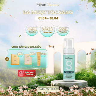 Dung dịch vệ sinh phụ nữ cao cấp sạch dịu nhẹ cho da nhạy cảm - Celligram Feminine Sensitive Foaming Wash 150ml