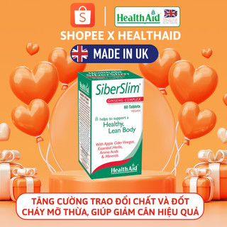 Viên hỗ trợ giảm cân HealthAid Siberslim (Hộp 1 chai 60 viên)